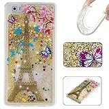 Huawei P8 Lite ケース 保護カバー, UNEXTATI 高品質 TPU 超薄型 カバー ケース 液晶保護 脱着簡単 耐汚れ 耐衝撃 柔軟 軽量 Huawei P8 Lite 用 ケース 