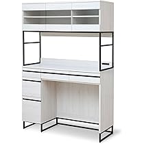 Amazon｜moca company Cloudear キッチンカウンター 幅60 引出し