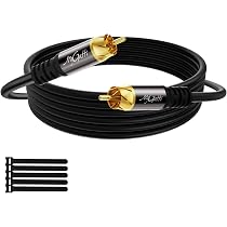 Amazon | サブウーファーケーブル 1M RCA to RCA同軸オーディオ線 S