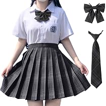 Amazon.co.jp: [GEAHOL] 制服 スカート コスプレ 女子高生 プリーツ