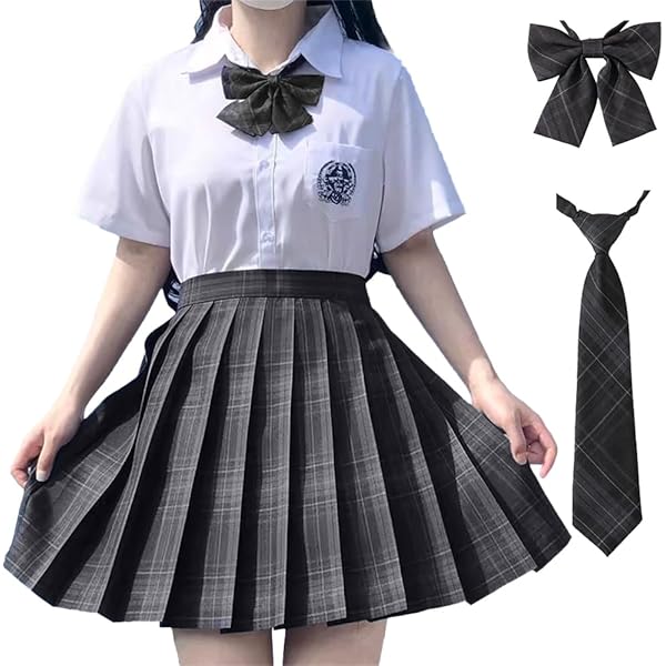 Amazon.co.jp: ノーブランド品 JK制服 4点セット 大きいサイズ 女子 Amazon.co.jp: ノーブランド品 JK制服 4点セット 大きいサイズ 女子
