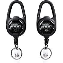 Amazon.co.jp: ZXZone Reel Keychain with Carabiner, Extends up to