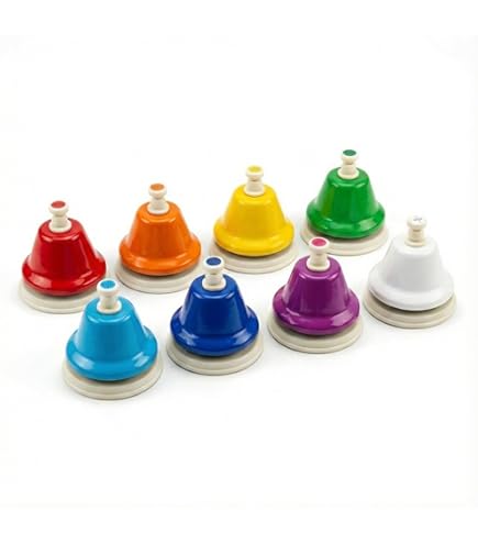 Amazon | KC ミュージックベル (デスクベル) 8音 セット Bear Desk