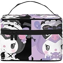 新品】しまむら クロミちゃん ゼブラ柄 収納ケース 化粧ポーチ仕切り