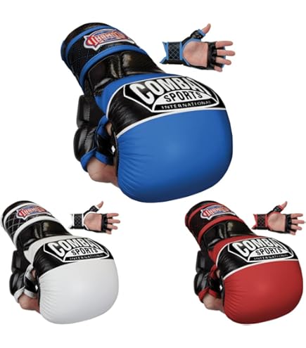 Amazon | (Large, Blue-Black) - Combat Sports MMA Safety Sparring