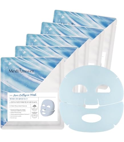 Amazon.co.jp: Medianswer Vita Collagen Mask 83% Pure French