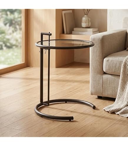 Amazon｜Eileen Gray アイリーングレイ アジャスタブルテーブル/サイド