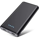 モバイルバッテリー 26800mAh 大容量【残量表示 急速充電】2USB出力ポート PSE認証済 持ち運び 携帯充電器 バッテリー Android/その他のスマホ/タブレット対応