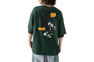 [ウィゴー] 男女兼用 Tシャツ メンズ 半袖 半袖Tシャツ 春服 夏服 服 トップス ゆったり ビッグシルエット グラフィック クルーネック プリント ギフト プレゼント ストリート 春 夏 秋 冬 メンズ
