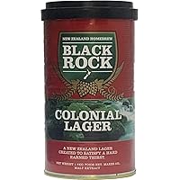 手作りビールキット ブラックロック コロニアルラガー 缶単体 キット缶 イースト付 詳細説明書付