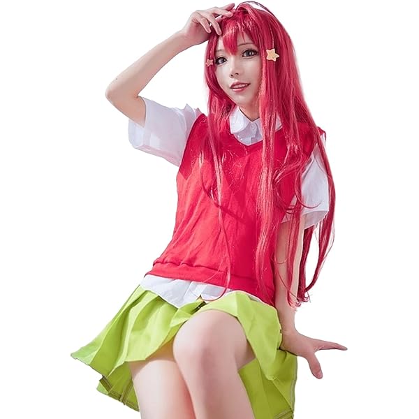 Amazon.co.jp: [たのしい] フルセット ウィッグ、靴付き 五等分