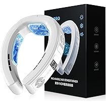 ネッククーラー 首掛け扇風機 冷却プレート 【2025年夏新型·大風量& Amazon | ネッククーラー 首掛け扇風機 冷却プレート 【2025年夏