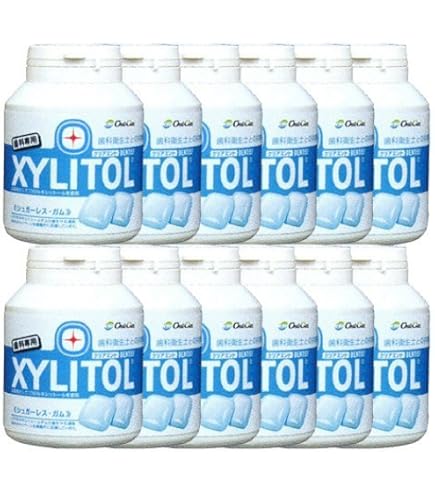Amazon | 歯科専売品 キシリトール ガム ボトル タイプ 90粒×12本