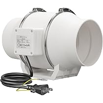 Amazon.co.jp: BreeRainz ダクトファン Φ150mm 強力 ダクト用換気扇