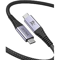 Ocetea USB4 Thunderbolt 4 ケーブル 240W 40Gbps 2M Ocetea USB4 Thunderbolt 4 ケーブル 240W 40Gbps 2M
