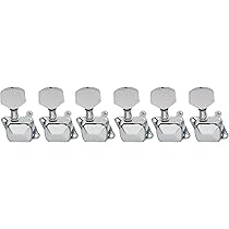 Amazon | Yibuy 65mm x 40mm クロム 6弦 フィックスハードテール