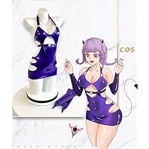 【匿名配送】紫のドレス セクシーフィギュア 匿名配送】紫のドレス セクシーフィギュア