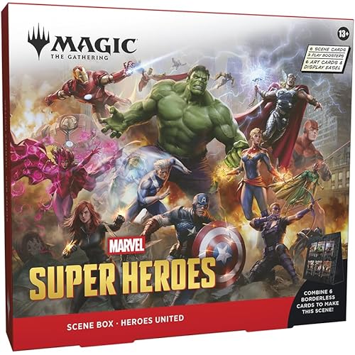 マジック：ザ・ギャザリング | マーベル スーパー・ヒーローズ Scene Box 『Heroes United』 英語版 MTG トレカ ウィザーズ・オブ・ザ・コースト MSH D53690000