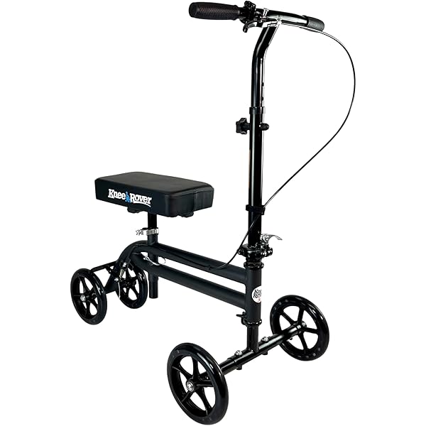 Knee Rover 膝用歩行器 グリーン　松葉杖代わりに　四輪車　ディスプレイ Knee Rover 膝用歩行器 グリーン 松葉杖代わりに 四輪車