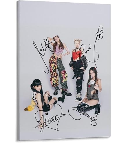 BLACKPINK フォトポスター Amazon.co.jp: Blackpinkポスター商品 花 花 グループ写真