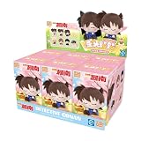 コナンぬいぐるみブラインドボックス，ぬいぐるみペンダント,キーチェーン、バックパックアクセサリー (6 つのスタイルが入ったフルボックス)