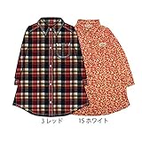 【SiShuNon/Kiccoly】総柄シャツワンピ キッコリー 総柄 シャツ ワンピ 120 15 ホワイト
