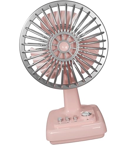 Amazon.co.jp: ミニ 卓上扇風機 レトロファン 3枚羽 デスクファン USB