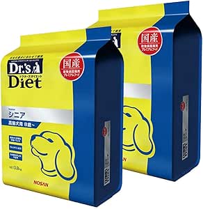 Amazon Co Jp 2袋セット ドクターズダイエット 犬用 シニア 3 8kg ペット用品
