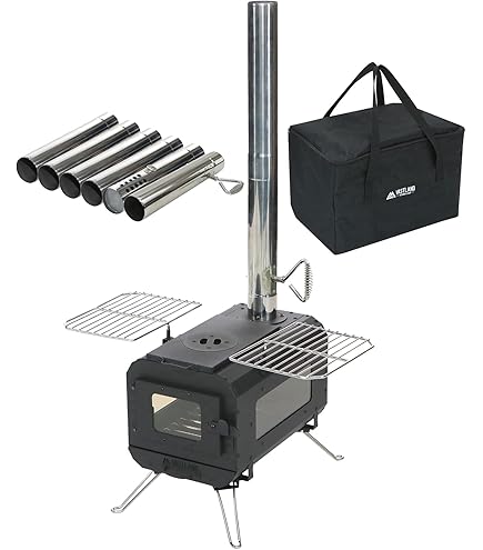 Amazon.co.jp: ホンマ製作所 黒耐熱窓付時計型薪ストーブ : スポーツ