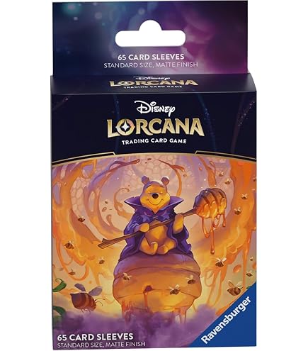sorcerer's arena card sleeves Disney's Sorcerer's Arena: Epic Alliances Premium Card Sleeves | 100 Card  Protector Sleeves