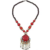 Amazon.co.jp: ヴィンテージチベットアクリルターコイズ宝石