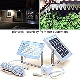 GUARDIAN 580X Flood Light 太陽電池セキュリティ投光照明、自律型人感センサーとリチウム電池を搭載、明るさの最大730ルーメン、3種類の照明モード