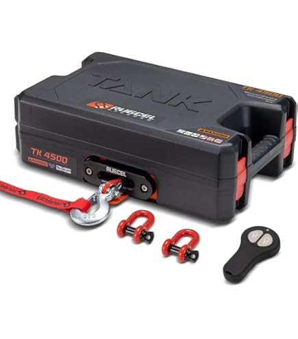 Amazon.co.jp: WARN 106170 M8274 Winch with Steel Cable Rope: 3/8