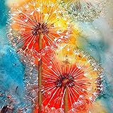 geyou 5dダイヤモンド絵画DandelionステッチDIY刺繍フルドリルダイヤモンドby Numberキットホーム装飾ギフト新しい、クロスステッチキットスタンプ マルチカラー 670823136