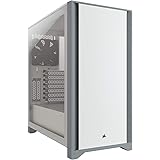 CORSAIR 4000D 強化ガラス製ミドルタワー ATX PCケース ホワイト CC-9011199-WW CS7974