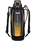 Amazon｜サーモス 水筒 真空断熱スポーツボトル 1L ブラックバレンシア