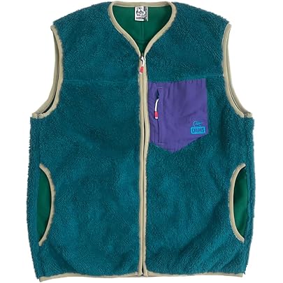 Amazon | [チャムス] Elmo Fleece Vest | ベスト 通販