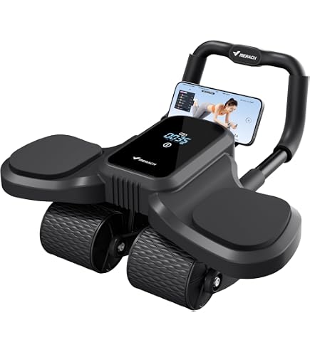 Amazon.co.jp: MERACH 腹筋マシン 腹筋器具 腹筋トレーナー 3段階負荷