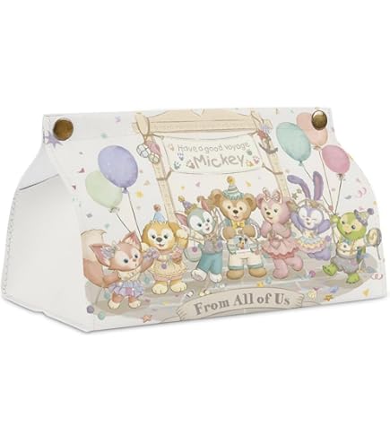 Disney　ディズニー　ダッフィー　シェリーメイ　収納ボックス　ケース お顔型ポシェットや収納ボックス！東京ディズニーシー