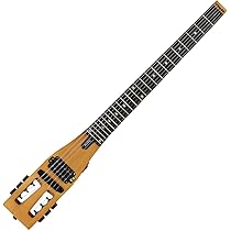 Amazon | Anygigポータブルトラベルエレキギター 82CM 1.6KG ブラウン 