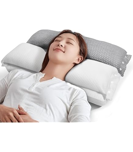 Amazon｜YOIIYO 枕 首が痛くならない 人気 まくら 安眠枕【二層構造•耳