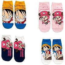 Amazon | ワンピース 靴下 ONE PIECE ソックス モンキー・D・ルフィ