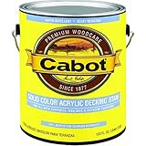 Cabot 01-1880 Solid Color Acrylic Decking Stain, 1 Gallon, Redwood [並行輸入品]