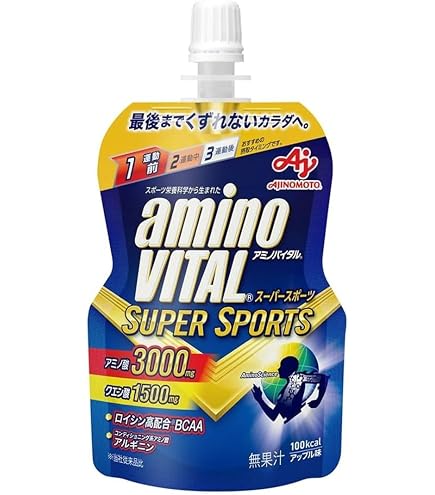 アミノバイタル SUPER SPORTS ゼリードリンク 100g×12個