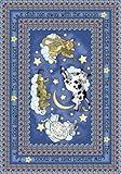 Joy Carpets Kid Essentials Infants & Toddlers Hey Diddle Diddle Rug Blue 7'8 x 10'9 [並行輸入品]