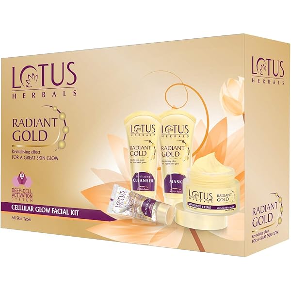 Lotus Herbal Radiant Gold Cellular Glow 