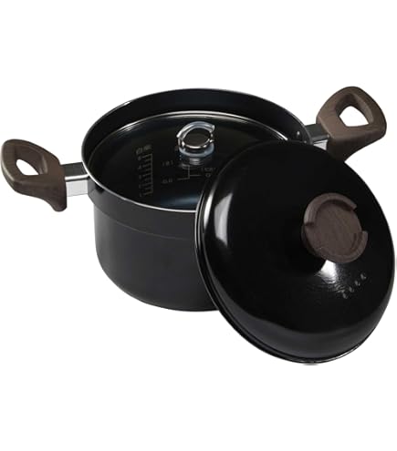 Amazon | パロマ 炊飯鍋(3合炊き) ブラック PRN31 | Paloma | ご飯鍋  