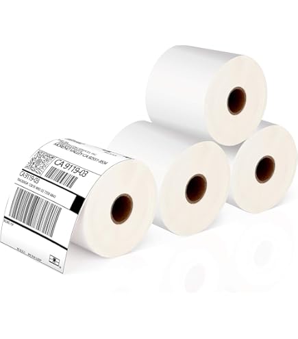 Compatible Roll 38mm X 25mm White Direct Thermal Labels For Zebra GK420d ZD420 TLP 2844 Citizen CL-S521 - 20 Rolls (40000 Labels) - White - View #10