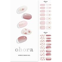 Amazon | ohora 公式 ND-075-J : N Tulip Haze/オホーラ ネイルシール