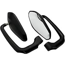 Amazon.co.jp: MIRAX MIRAX11 Motorcycle Mirror, Oval Mirror